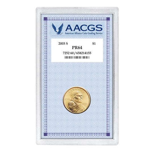 2003-S Sacagawea Dollar PR64 - Slab